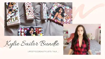 Kylie Cosmetics Sailor Bundle First Impression | SashaJay