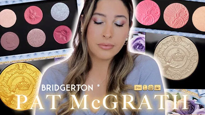PAT McGRATH BRIDGERTON COLLECTION REVIEW Swatches Makeup Look Eyeshadow Palette Highlighters Blushes