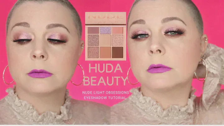 HUDA BEAUTY Nude Light Obsessions Eyeshadow Tutorial | Nicole Chantell