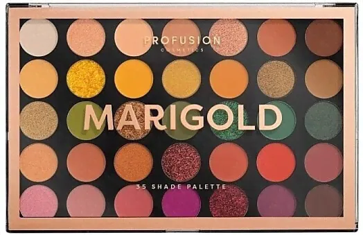 Lidschatten-Palette - Profusion Cosmetics Marigold 35 Shade Palette 38.5 g