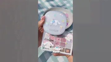 ✨Cinnamoroll Theme Kbeauty Makeup from Dasique🥰 #kbeauty #koreanmakeup #cinnamoroll #eyeshadow