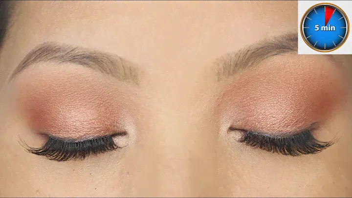 5 MINUTE Easy Everyday Eye Makeup | Smashbox L.A. Cover Shot Eye Palette Part 1 | SampiiMakeup