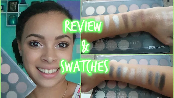 REVIEW AND SWATCHES|BH Cosmetics Essential Eyes Palette!