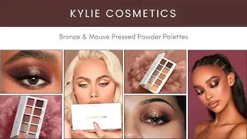 KYLIE COSMETICS Bronze & Mauve Pressed Powder Palettes