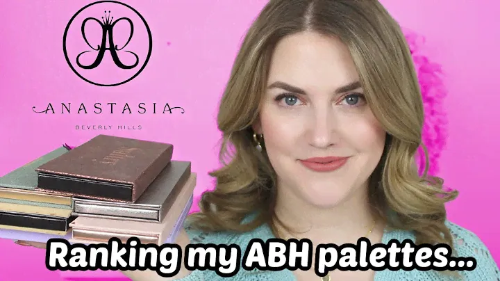 RANKING MY ANASTASIA BEVERLY HILLS PALETTES