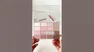 WakeMake's Soft Blurring Eye Palette: A Dreamy Symphony of 10 Lazy Pink Hues! ✨ #KoreanBeautyViral