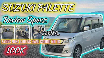 BREAKING NEWS SUZUKI PALETTE SPECS|REVIEW SULIT NGA BA ITO? FOR ONLY 100K Lang.