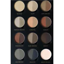 Тени для бровей Anastasia Brow Pro Palette 12 цветов