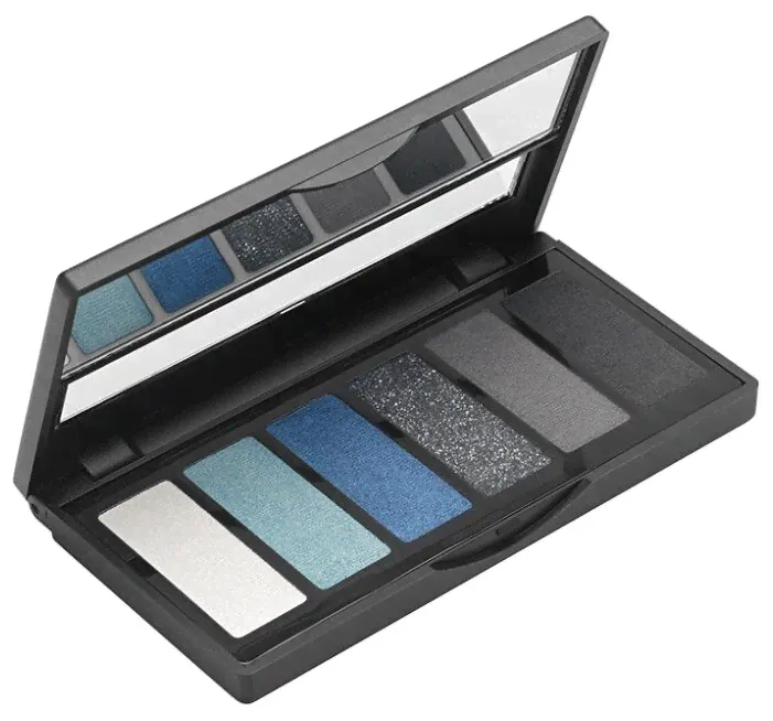 Aden Палетка теней Eyeshadow Palette 01 black/blue-0