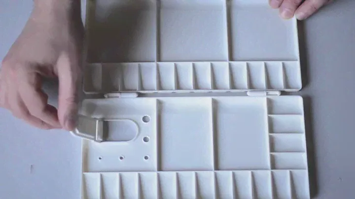 Large Folding Plastic Palette : 10 x 4 inches - Jackson's Art