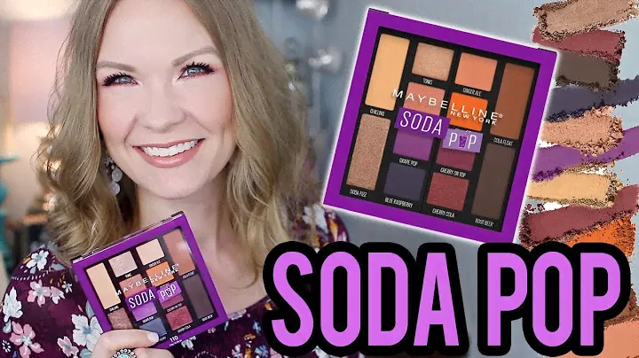 SODA POP PALETTE by Maybelline | Swatches, Review, & Tutorial! | LipglossLeslie