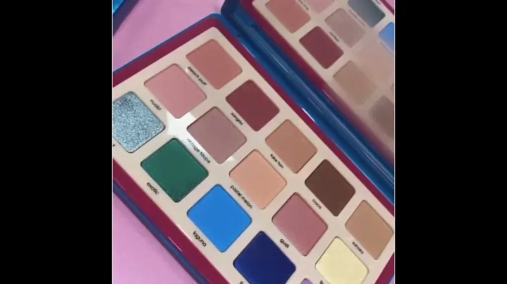 NATASHA DENONA Tropic Eyeshadow Palette