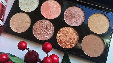 Makeup Revolution Blush & Bronzer/Contour Palette swatches and Review