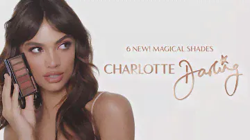 Pretty Peach Eyeshadow Using The Charlotte Darling Easy Eyeshadow Palette | Charlotte Tilbury