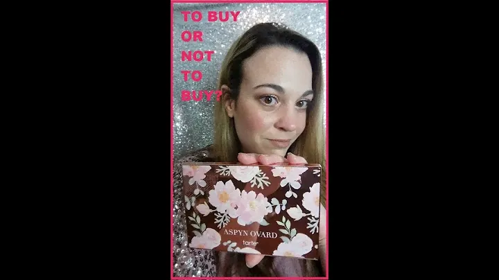 The NEW Tarte Aspyn Ovard Palette~ Pros and Cons: Keepin' it Real :)