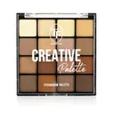 TF Палетка теней для макияжа CREATIVE PALETTE, тон 02 "Классический коричневый", 16 цветов