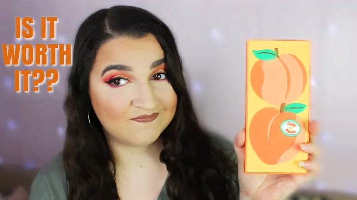 Testing I Heart Revolution TASTY PEACH PALETTE 🍑