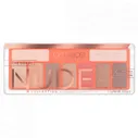 Палетка теней для век 9в1 The Coral Nude Collection Eyeshadow Palette, тон 010 Peach Passion