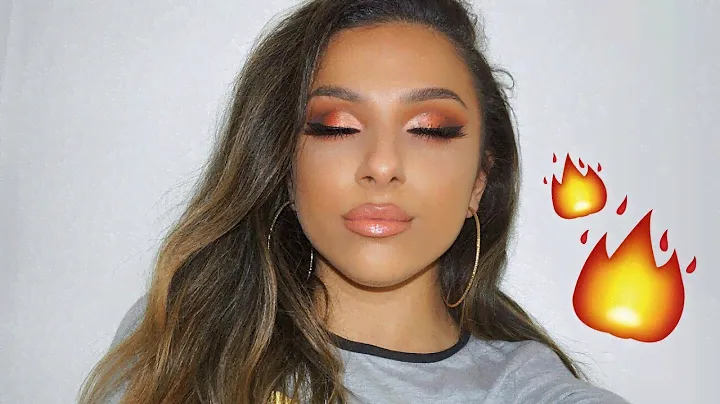 URBAN DECAY NAKED HEAT PALETTE MAKEUP TUTORIAL🔥