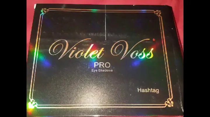 FAKE VIOLET VOSS HASHTAG PALETTE