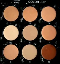 Палитра 9 - корректоры камуфляж Palette 9 camouflage color up CINECITTA