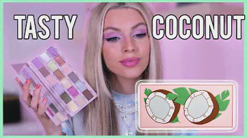 Spring Pastel Purple Eyeshadow - Tasty Coconut I Heart Revolution 💜