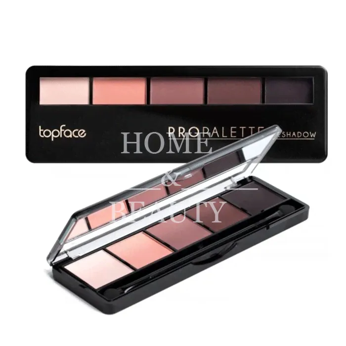 Палетка теней для век Pro Palette (5-цветная), TOPFACE-0