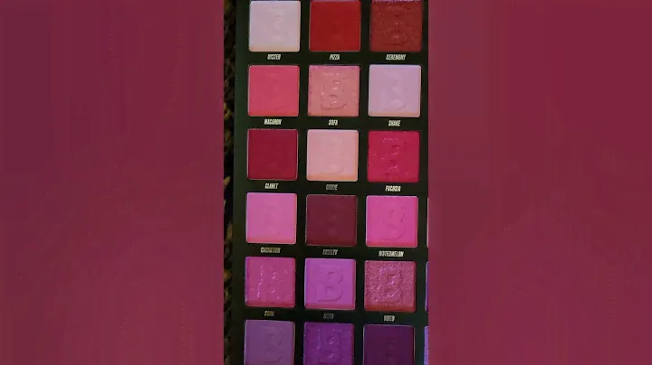 Beauty Bay Berries palette 🍓🍒🫐🩷❤️💜 #beautybay #makeup
