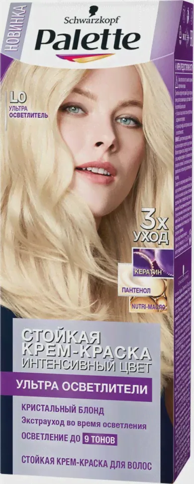 Palette крем-краска для волос L0 Ультра осветлитель