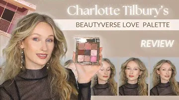 The NEW Charlotte Tilbury Pillow Talk Beautyverse Love Palette 2024 | Full Review & Try-On