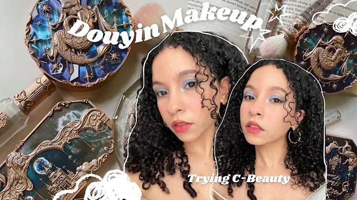 Trying Viral Chinese makeup Flower Knows! Douyin Makeup