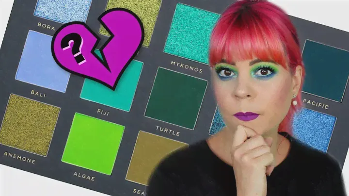 Ace Beaute Oceanic palette | First impression, swatches and tutorial