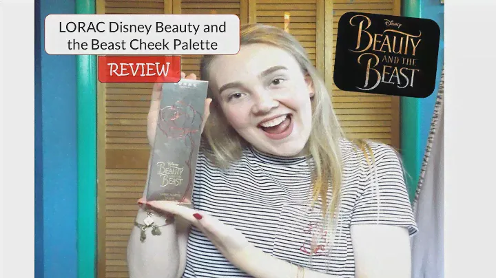 LORAC Disney Beauty And The Beast Cheek Palette  |  Review & Try On