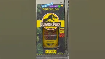 Jurassic Park x PROFUSION! Sold at Walmart! #walmarthaul #profusioncosmetics #jurassicpark
