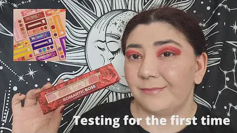 Testing New Profusion Blooming Hughes Eyeshadow Palette