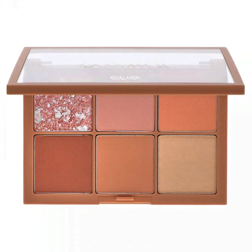 Clio, Pro Blusher Palette, Mute Petal, 1 палитра-0