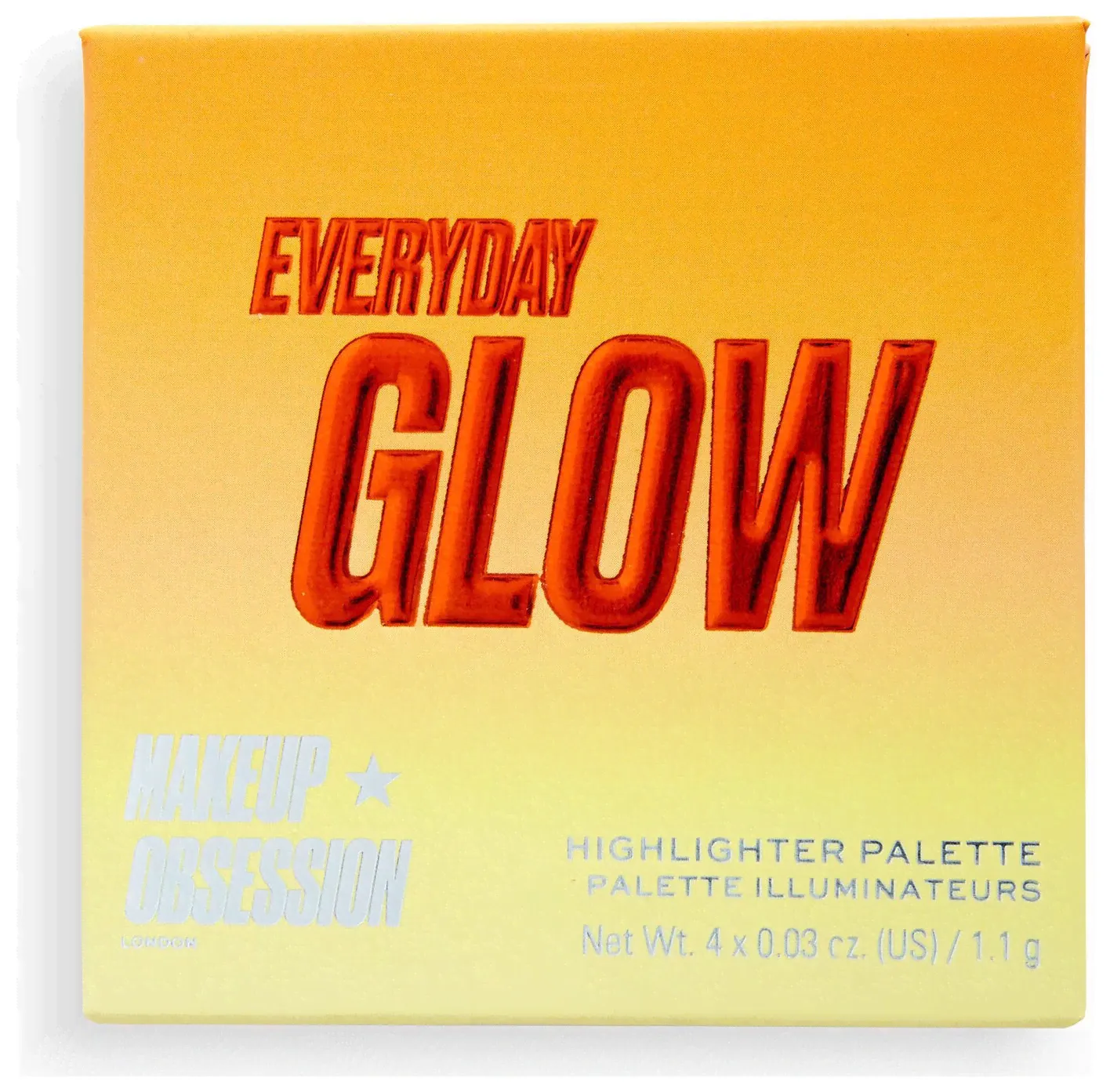 Makeup Obsession Хайлайтер Highlighter Palette Glow Crush Everyday Glow