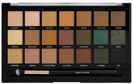 Lidschattenpalette - Profusion Cosmetics Chocolates 21 Shade Eyeshadow Palette & Brush 33.4 g