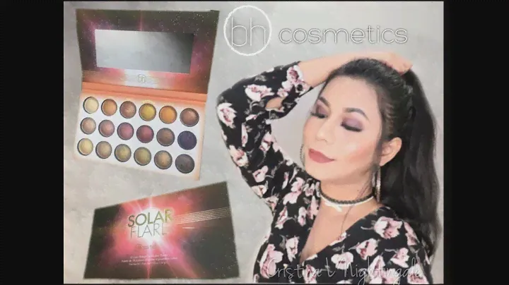 BH Cosmetics Solar Flare Palette Make up Look || First Impression
