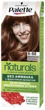 Palette Naturia краска для волос 6-68 карамельный каштан