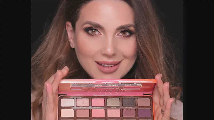 Мой любимый макияж с палеткой Too Faced Sweet Peach | Али Андреа
