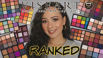 Ranking my Viseart Eyeshadow Palettes from LEAST to MOST Favorite!!