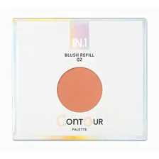 Сменный блок румян для палетки Contour palette / 2 / N.1 Contour Palette Blush Refill, розовый