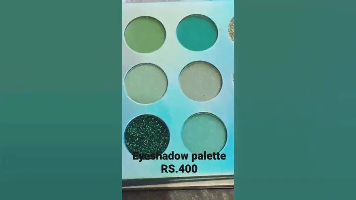 Bridal eyeshadow palette under.RS 400