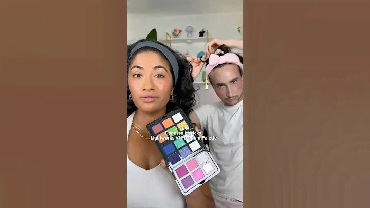 EYESHADOW COLOR THEORY WITH THE NEW @danessamyricksbeauty palette⁉️ feat my fiancé 😂