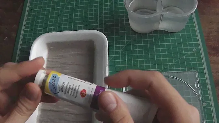 Как сделать мокрую палитру. How to make a wet palette.