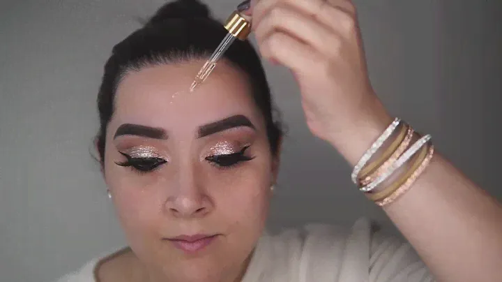 Makeup Tutorial: Fall tones with glitter using Iconic London Day To Slay Eyeshadow Palette