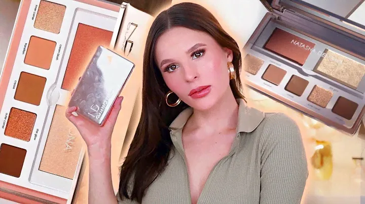 *ТЕСТ-ДРАЙВ* NATASHA DENONA GLAM FACE PALETTE *LIGHT* МНОГО СРАВНЕНИЙ!!   | Julia Prell