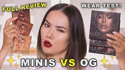 *NEW* HUDA BEAUTY GLOW OBSESSIONS MINI vs ORIGINAL | Maryam Maquillage
