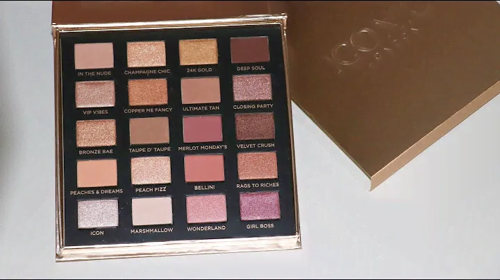 Iconic London Day To Slay Eyeshadow Palette | SWATCHES